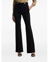 Ralph Lauren - Button-Detailed Bootcut Trousers - Lyst