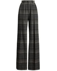 Ralph Lauren - Pleated Plaid Trousers - Lyst