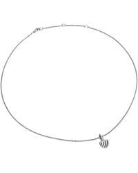 David Yurman - Petite Puffy Cable Heart Necklace - Lyst