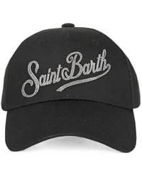 MC2 Saint Barth - Crystal-Embellished Baseball Cap - Lyst