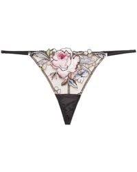 Fleur du Mal - Fidelia V-String Thong - Lyst
