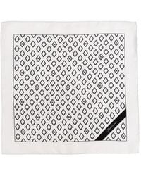 Dolce & Gabbana - Geometric-Pattern Silk Scarf - Lyst