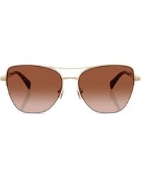 Michael Kors - Dorado Beach Chain-Embellished Sunglasses - Lyst