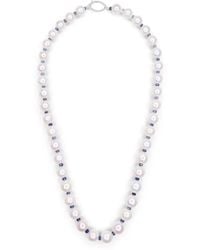 Yi Collection - Neptune Freshwater Pearl And Sapphire Necklace - Lyst