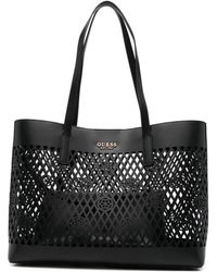 Guess - Borsa Tote Letty Con Logo - Lyst