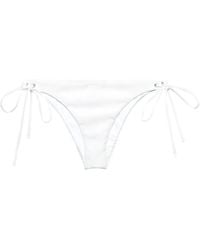 Prada - Tie-Side Bikini Bottoms - Lyst