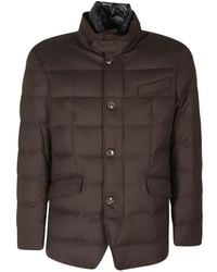 Montecore - High-Neck Wool Padded Jacket - Lyst