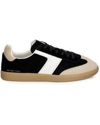 MICHAEL Michael Kors - Jovie Color-Block Suede Sneakers - Lyst