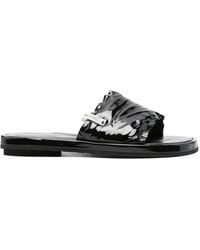Premiata - Patent Leather Slides - Lyst