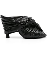 Givenchy - Twist Leather Mules - Lyst