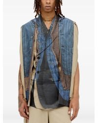 Comme des Garçons - Sleeveless Shirt Jacket - Lyst