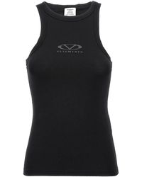 Vetements - Logo-Print Tank Top - Lyst