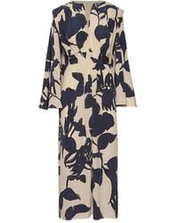 Johanna Ortiz - Floral-Print Midi Dress - Lyst