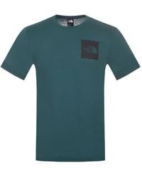 The North Face - Logo-Print Crew-Neck T-Shirt - Lyst