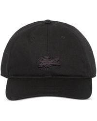 Lacoste - Baseballkappe Mit Logo-Patch - Lyst