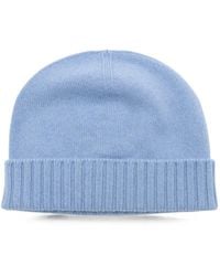 Malo - Bonnet En Cachemire À Bord Côtelé - Lyst