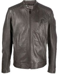 belstaff racer leather jacket