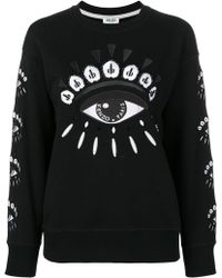 KENZO Eye Sweatshirt - Black