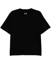 Rick Owens - Relaxed Fit Short Sleeve T-Shirt With Design - Lyst