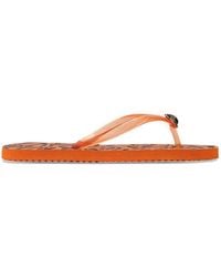 Kurt Geiger - Kensington Tiger-Print Flip-Flops - Lyst