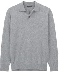 BOGGI - Knitted Polo Shirt - Lyst