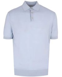 Agnona - Knitted Polo Shirt - Lyst