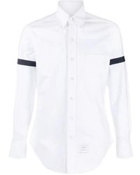 Thom Browne - Oxford-Hemd Mit Schleifendetail - Lyst