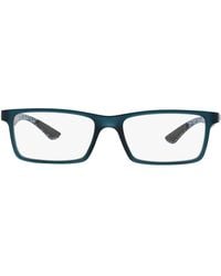 Ray-Ban - Rectangle-Frame Glasses - Lyst