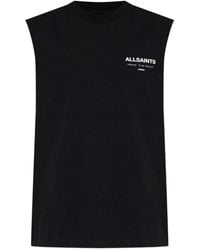AllSaints - Underground Mouwloze Spencer - Lyst