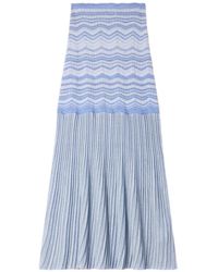 Sandro - Maxi Decorative Knit Skirt - Lyst