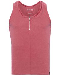 Martine Rose - Layered Ribbed Tank Top - Lyst