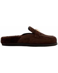Tory Burch - Mules Leelee En Peau Lainée - Lyst