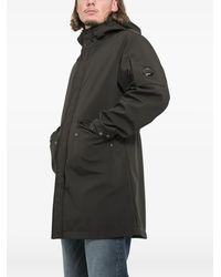 C.P. Company - Hooded Long Coat - Lyst