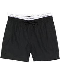 Calvin Klein - Drawstring Swim Shorts - Lyst