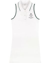 Sporty & Rich - Abito Corto Smanicato - Lyst