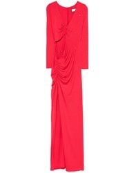 Nissa - Crystal-Embellished Maxi Dress - Lyst