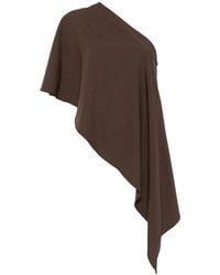 ViCOLO - One-Shoulder Asymmetric-Hem Top - Lyst