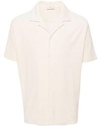 Altea - Harvey Towelling-finish Shirt - Lyst