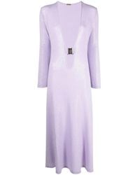 Dodo Bar Or - Sequin-Embellished Plunge Dress - Lyst