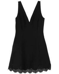 Valentino Garavani - Crepe Couture Short Dress - Lyst