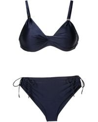 Lygia & Nanny - Bikini Marcela À Détails Froncés - Lyst