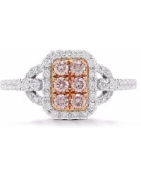 HYT Jewelry - Platinum Argyle Diamond Engagement Ring - Lyst