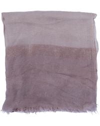 D'Aniello - Walton Metallic-Stripe Scarf - Lyst