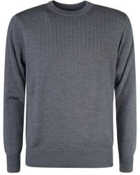 Paul & Shark - Jersey de canalé con cuello redondo - Lyst