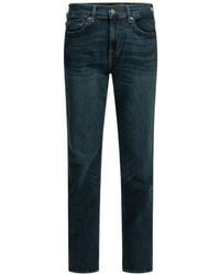 7 For All Mankind - Austyn Straight-Leg Jeans - Lyst