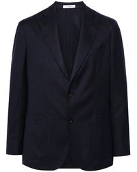Boglioli - Textured Finish Single-Breasted Blazer - Lyst