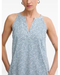 Marc O' Polo - Butterfly-Print Sleeveless Mini Dress - Lyst