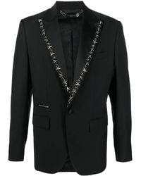 Philipp Plein - Sakko Mit Nieten - Lyst