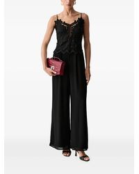 Morgan - Lace-Panelled Jumpsuit - Lyst