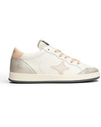 AMA BRAND - Star-Patch Metallic-Effect Sneakers - Lyst